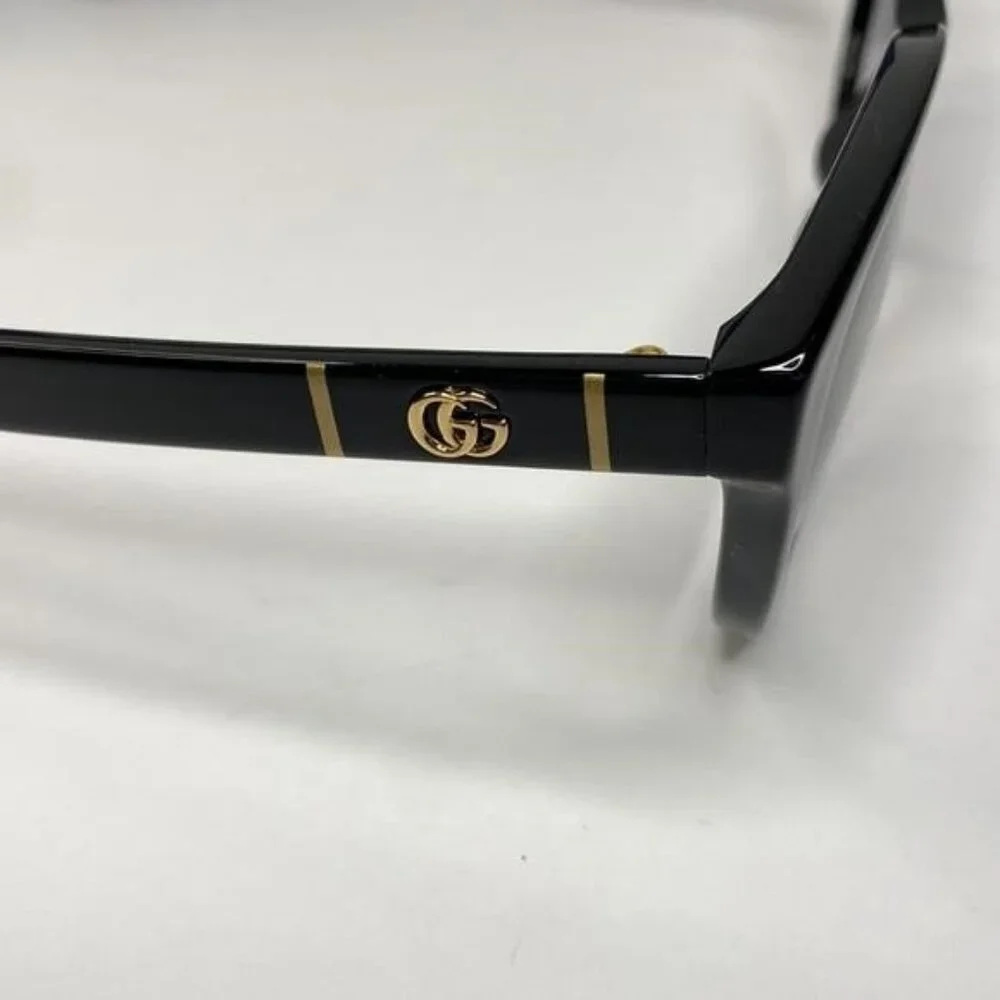 GUCCI GG0631S 001 round sunglass comes black frame with grey gradient lenses